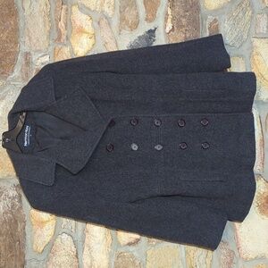 Herman Kay 100% Wool Peacoat
